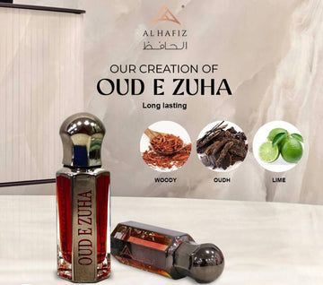 OUD E ZUHA Attar – Premium Long Lasting Alcohol-Free Oud Perfume Oil 3ml